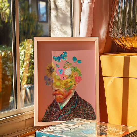 Floral Van Gogh Art Print: Add Colorful Elegance to Your Decor